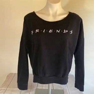 FRIENDS Black Sweatshirt size S